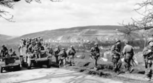 Amerikanische Soldaten 1945 bei Bad Mergentheim