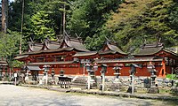 宇太水分神社上宫（国宝）