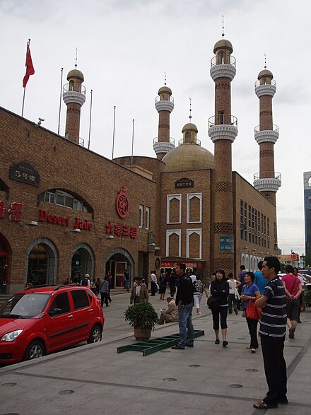 A mosque in Urumqi