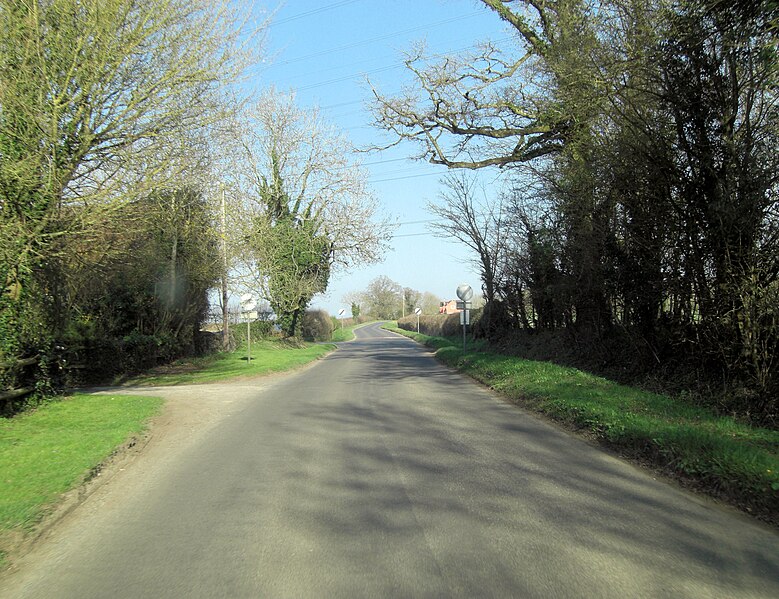 File:Un-named road leaves Ewen - geograph.org.uk - 2897458.jpg