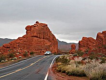 Valley of Fire Road Valley of Fire State Park, Nevada.JPG