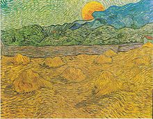 Forensic astronomy helped date Vincent van Gogh's painting Evening Landscape with Rising Moon. Van Gogh - Abendlandschaft bei Mondaufgang.jpeg