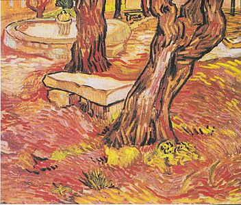 Van Gogh, Giasdhìnu di l'Ippidari Saint-Paul (1889)