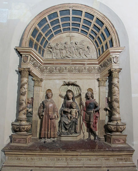 File:Vergine col Bambino e i santi Lorenzo e Eustachio (Vincenzo Onofri, 1503).JPG