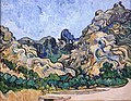 Vincent van Gogh: Hügel bei Saint-Rémy