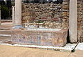 * Nomination Water tank - Entrance - Polygonal court - Villa Romana del Casale --Jbribeiro1 01:20, 3 March 2015 (UTC) Can you crop it better, there is white lining at the top left corner, and also some fringing (CAs at the column and the background). --C messier 19:06, 9 March 2015 (UTC) * Decline  Not done Mattbuck 18:15, 15 March 2015 (UTC)