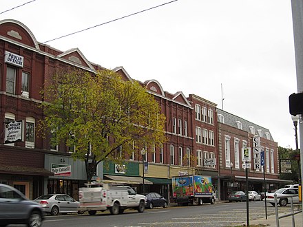 Downtown Waterville.