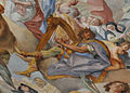 Detail: König David mit der Harfe