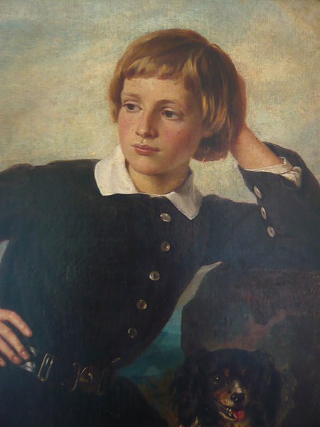 File:Wilhelm Sohn Ausschnitt (1830 - 1899) gemalt von Karl Ferdinand Sohn 1858.JPG