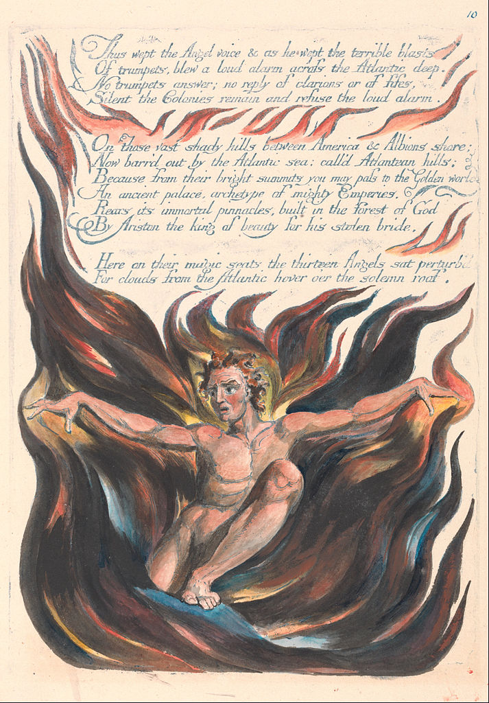 File William Blake America A Prophecy Plate 12 Thus Wept The