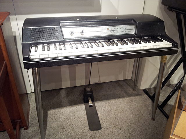 A Wurlitzer 200A, the most commercially successful model