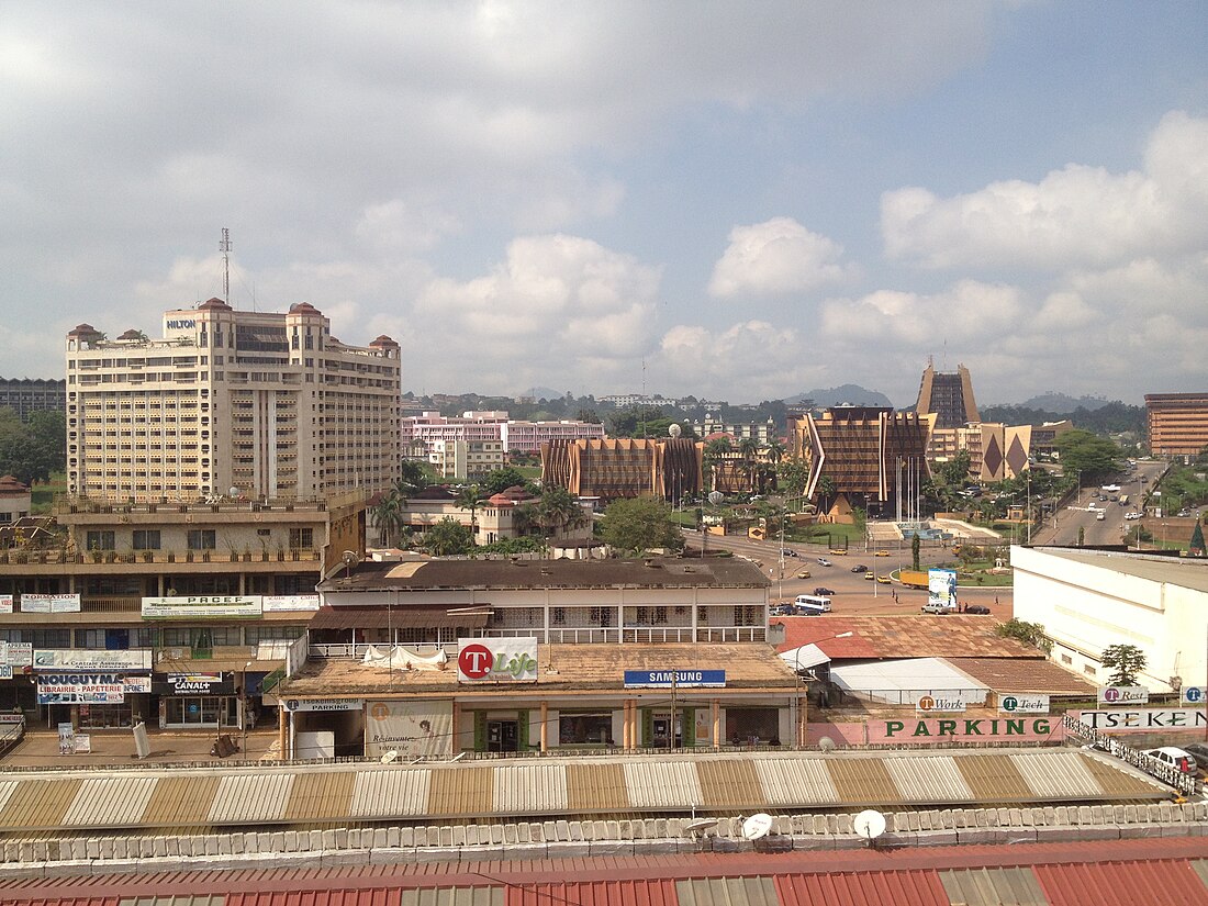 File:Yaoundé view from central market (2014).JPG