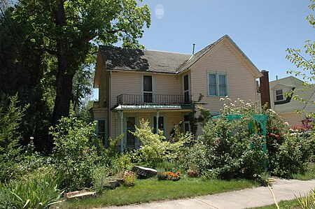 Yard Groesbeck House Springville Utah