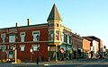 Downtown Yarmouth, showing the main street