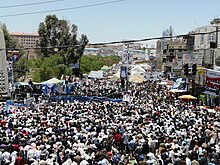 Protesters in Sana`a. Yemeni Protests 4-Apr-2011 P01.JPG