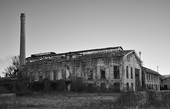 Disused sugar factory in Rieti. Production ended in 1973.