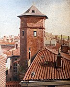 La Tour de l'Hôtel Ysalguier (Toulouse) ( The Tower of the Hôtel Ysalguier (Toulouse)) by Henri Rachou