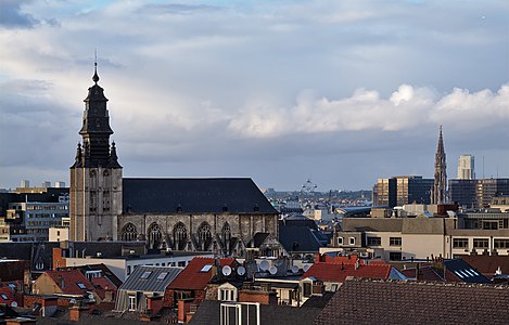 Brussels cityscape