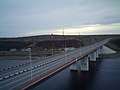 Most bratstva ponad rieku Jenisej