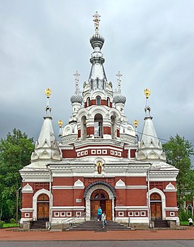 Pavlovsk st.  Artilleriyskaya, 2 Katedrála svatého Mikuláše Divotvorce.jpg