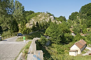 Senjski Rudnik Village in Pomoravlje District, Serbia