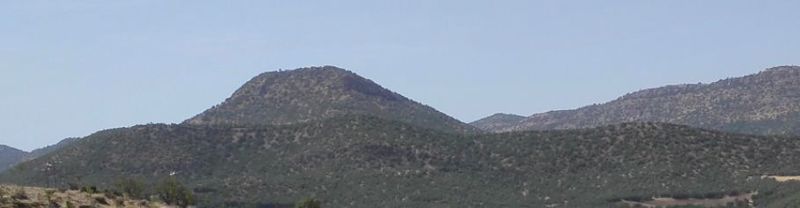 Panorama of city with mixture of five to ten story buildings