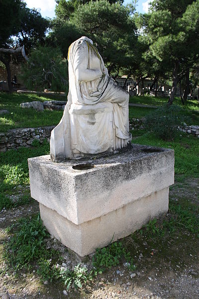 File:0933 - Keramikos cemetery, Athens - Filoxenos of Messene's wife's tomb - Photo by Giovanni Dall'Orto, Nov 12 2009.jpg