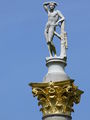 Apollo auf Säulenkapitell(1843)-Mittlerer Lustgarten-Sanssouci