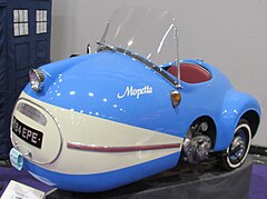 Die Replika der Mopetta der Mopetta GmbH von 2010/2011 bei der NEC Classic Motor Show 2017