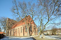 Widok na prezbiterium od południowego wschodu