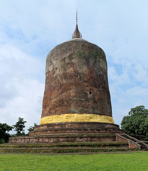 Bawbawgyi Pagoda at Sri Ksetra, prototype of Pagan-era pagodas