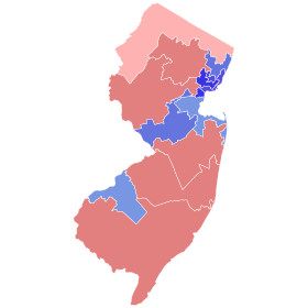 2018 United States Senate election in New Jersey results by congressional district.svg