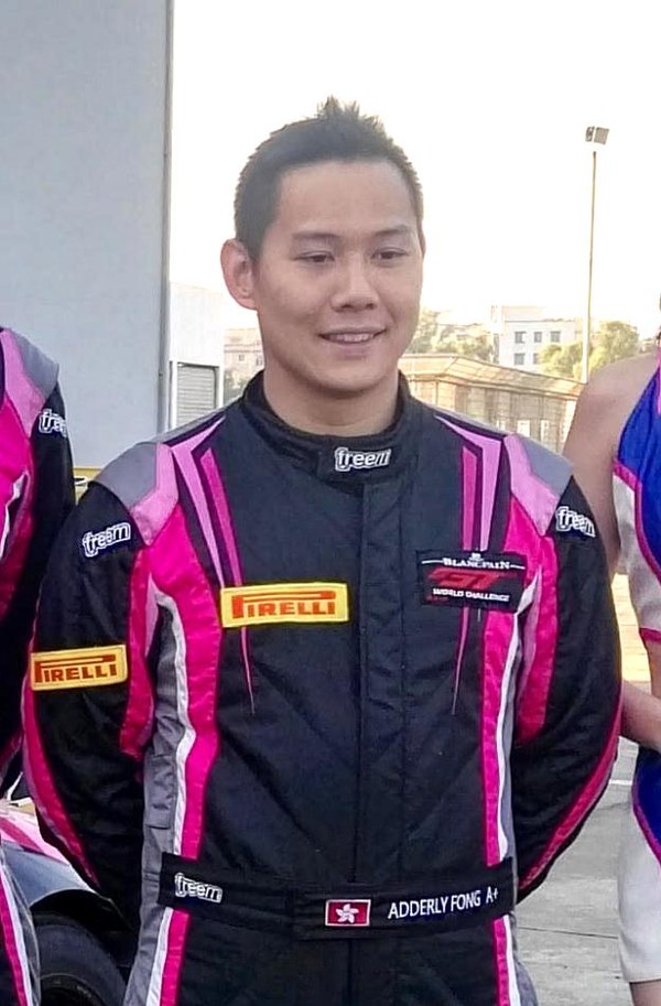 Adderly Fong at Zhuhai International Circuit in 2019