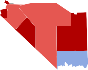 2022 Congressional Election in Nevada's 4th District.svg