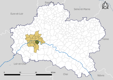 Saint-Denis-en-Val dans Orléans Métropole en 2020.
