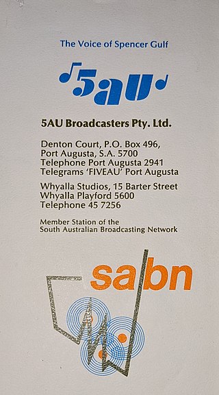 <span class="mw-page-title-main">5AU</span> Radio station in Port Augusta, South Australia