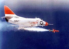 Shrike rakettoppskyting fra Douglas A-4C Skyhawk