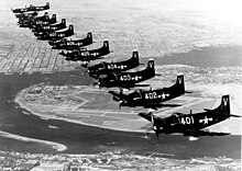 AD-2s of VA-114 over NAS North Island 1949.jpg