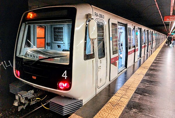 S/300 train at Battistini station.