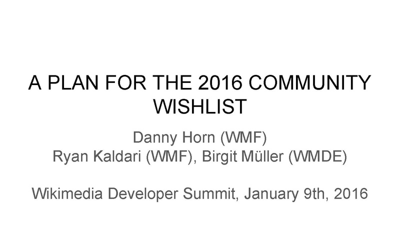 File:A plan for the Community Wishlist 2016 Dev Summit 2017 Session slides.pdf