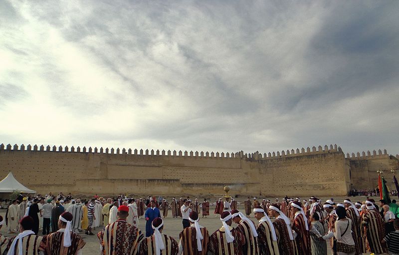 File:Aissawa Fes Morocco.event traditional folklore DSC03881.jpg