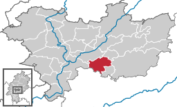 Läget för Altenstadt i Wetteraukreis