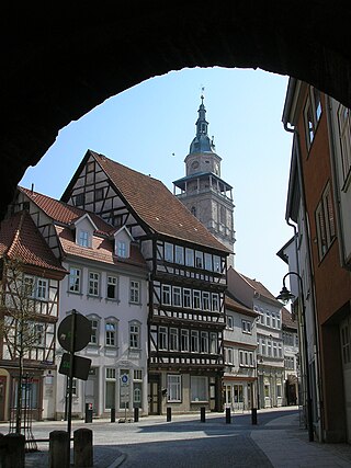 <span class="mw-page-title-main">Bad Langensalza</span> Town in Thuringia, Germany