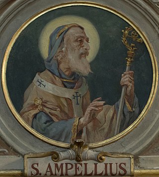 <span class="mw-page-title-main">Ampelius (bishop of Milan)</span> Italian Roman Catholic saint