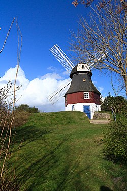 Die Windmühle in Süddorf