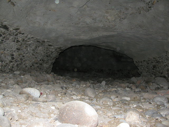 Ancient Buddhist cave in Jalalabad, 2009