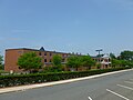 Madeleine Dugger Andrews Middle School, located at 3000 Mystic Valley Parkway Medford, Massachusetts 02155-5715. East (front) side of building shown, as viewed from south.