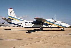 Antonov An-26B, ARP 410 Airlines JP5942097.jpg