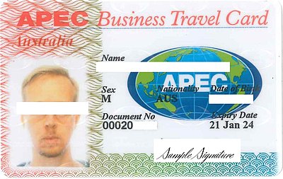 APEC Business Travel Card