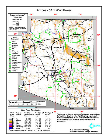 File:Arizona wind resource map 50m 800.jpg